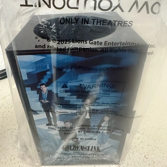 Now You See Me Popcorn Bucket, official merchandise, - Picture 4 of 7